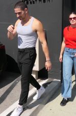 ILONA MAHER and Alan Bersten Taking a Break Ahead of Dancing With The Stars Rehearsals in Los Angeles 10/10/2024