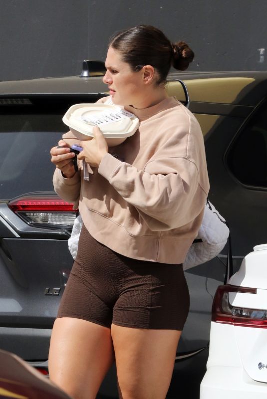 ILONA MAHER Arrives at Dance Studio in Los Angeles 10/11/2024