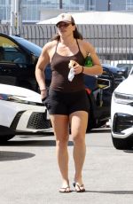 ILONA MAHER Arrives at Dancing With The Stars Rehearsals in Los Angeles 09/28/2024