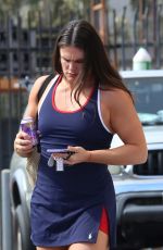 ILONA MAHER Arrives at Dancing With The Stars Rehearsals in Los Angeles 10/26/2024