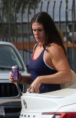 ILONA MAHER Arrives at Dancing With The Stars Rehearsals in Los Angeles 10/26/2024