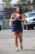 ILONA MAHER Arrives at Dancing With The Stars Rehearsals in Los Angeles 10/26/2024