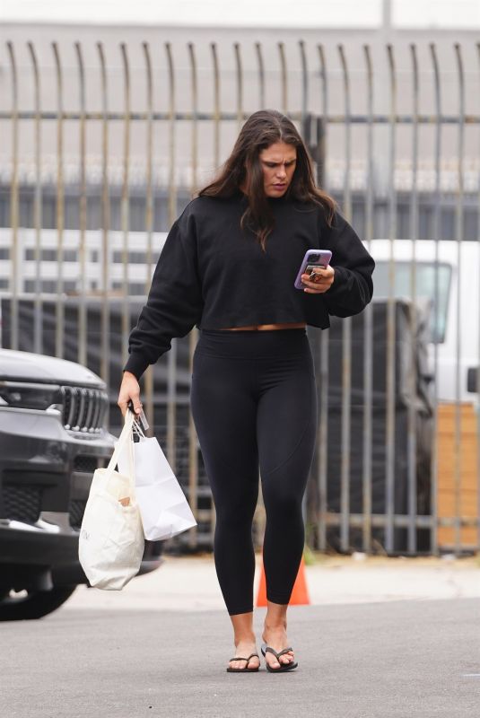 ILONA MAHER Arrives at DWTS Rehearsals in Los Angeles 10/16/2024