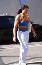 ILONA MAHER Arrives for Rehearsals at Dancing With The Stars Rehearsal Studio in Los Angeles 10/18/2024