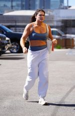 ILONA MAHER Arrives for Rehearsals at Dancing With The Stars Rehearsal Studio in Los Angeles 10/18/2024
