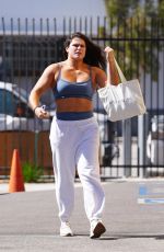 ILONA MAHER Arrives for Rehearsals at Dancing With The Stars Rehearsal Studio in Los Angeles 10/18/2024