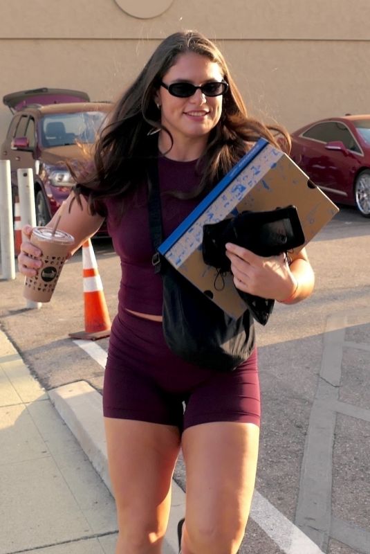 ILONA MAHER at Dancing With The Stars Rehearsal Studio in Los Angeles 10/04/2024