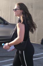 ILONA MAHER Leaves Dancing With The Stars studio in Los Angeles 10/03/2024