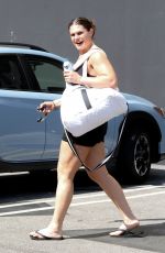 ILONA MAHER Leaves DWTS Rehearsals at Danse Studio in Los Angeles 10/06/2024