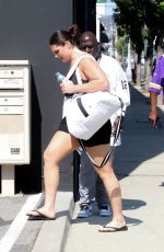 ILONA MAHER Leaves DWTS Rehearsals at Danse Studio in Los Angeles 10/06/2024