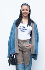 INDIA AMARTEIFIO at Stella McCartney Womenswear Spring-Summer 2025 Show at Paris Fashion Week 09/30/2024
