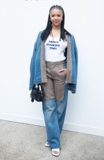 INDIA AMARTEIFIO at Stella McCartney Womenswear Spring-Summer 2025 Show at Paris Fashion Week 09/30/2024