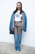 INDIA AMARTEIFIO at Stella McCartney Womenswear Spring-Summer 2025 Show at Paris Fashion Week 09/30/2024