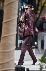 IRINA SHAYK Catches a Taxi Cab in New York City 10/28/2024
