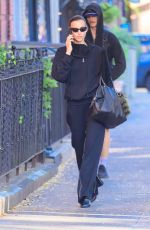 IRINA SHAYK Out and About in New York 10/08/2024