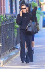 IRINA SHAYK Out and About in New York 10/08/2024