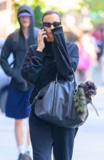 IRINA SHAYK Out and About in New York 10/08/2024