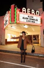 ISABELA MERCED at Alien/Alien Romulus Double Feature Screening in Santa Monica 10/19/2024