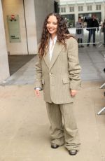 JADE THIRLWALL Leaves BBC Live Lounge in London 10/25/2024