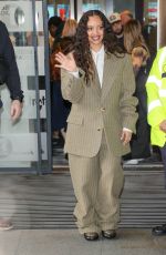 JADE THIRLWALL Leaves BBC Live Lounge in London 10/25/2024