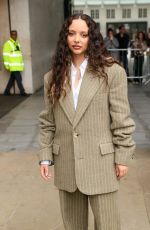 JADE THIRLWALL Leaves BBC Live Lounge in London 10/25/2024