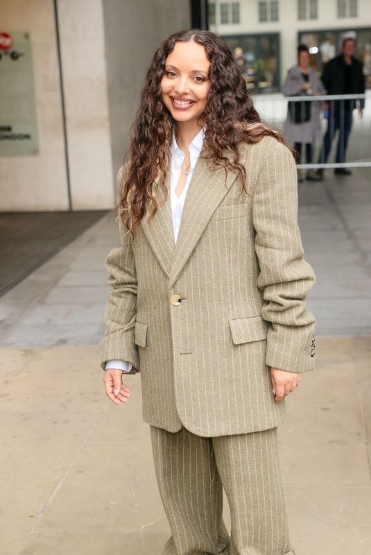 JADE THIRLWALL Leaves BBC Live Lounge in London 10/25/2024