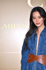 JAMIE CHUNG at Clarins Double Serum Generation 9 Launch Event in Austin 10/19/2024