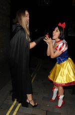 JANETTE MANRARA Arrives at Hallowzeem Party at The Conduit Club in Covent Garden 10/25/2024