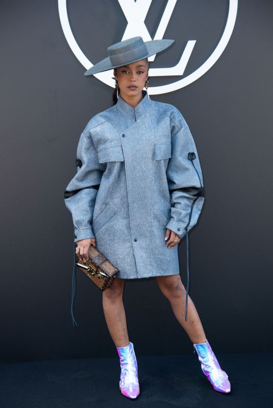 JASMINE JOBSON at Louis Vuitton SS25 Fashion Show in Paris 10/01/2024