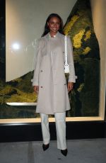 JASMINE TOOKES Arrives at Burberry Flagship Store Opening in New York 10/16/2024