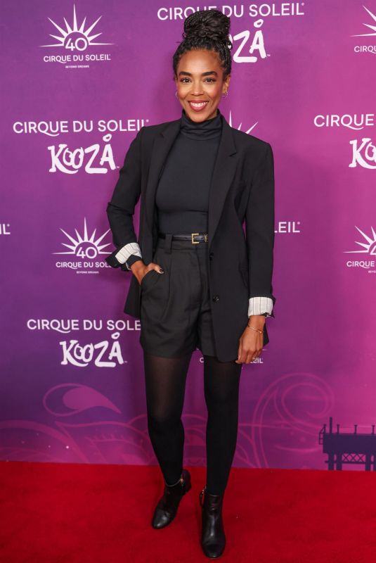 JAZMYN SIMON at Cirque du Soleil