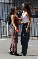 JENN TRAN Leaves Dancing with the Stars Dance Practice in Los Angeles 10/11/2024