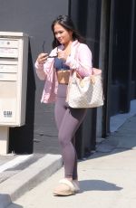 JENN TRAN Leaves DWTS Practice at a Dance Studio in Los Angeles 10/05/2024