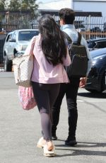JENN TRAN Leaves DWTS Practice at a Dance Studio in Los Angeles 10/05/2024
