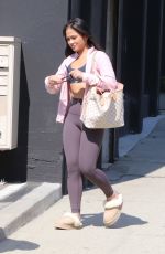 JENN TRAN Leaves DWTS Practice at a Dance Studio in Los Angeles 10/05/2024