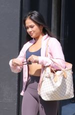 JENN TRAN Leaves DWTS Practice at a Dance Studio in Los Angeles 10/05/2024