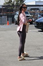 JENN TRAN Leaves DWTS Practice at a Dance Studio in Los Angeles 10/05/2024