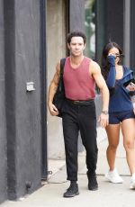 JENN TRAN Leaves DWTS Rehearsals Studios in Los Angeles 10/16/2024