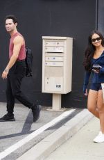 JENN TRAN Leaves DWTS Rehearsals Studios in Los Angeles 10/16/2024