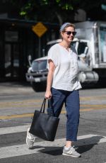 JENNA FISCHER Out and About in Los Angeles 10/10/2024