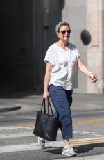 JENNA FISCHER Out and About in Los Angeles 10/10/2024