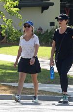 JENNA FISCHER Out for a Walk with a Friend in Los Angeles 10/20/2024
