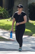 JENNA FISCHER Out for a Walk with a Friend in Los Angeles 10/20/2024
