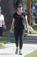 JENNA FISCHER Out for a Walk with a Friend in Los Angeles 10/20/2024