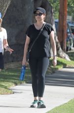 JENNA FISCHER Out for a Walk with a Friend in Los Angeles 10/20/2024