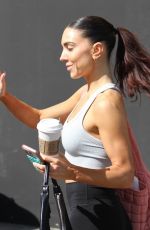 JENNA JOHNSON Arrives at Dancing With The Stars Rehearsal Studio in Los Angeles 10/25/2024