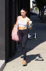 JENNA JOHNSON Arrives at Dancing With The Stars Rehearsal Studio in Los Angeles 10/25/2024