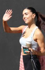 JENNA JOHNSON Arrives at Dancing With The Stars Rehearsal Studio in Los Angeles 10/25/2024