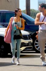 JENNA JOHNSON Arrives at Dancing With The Stars Rehearsals in Los Angeles 10/10/2024