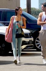 JENNA JOHNSON Arrives at Dancing With The Stars Rehearsals in Los Angeles 10/10/2024